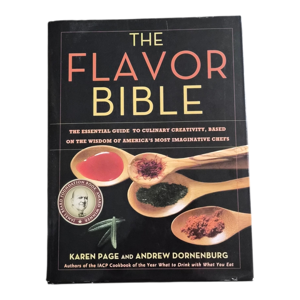The Flavor Bible Hardcover Book